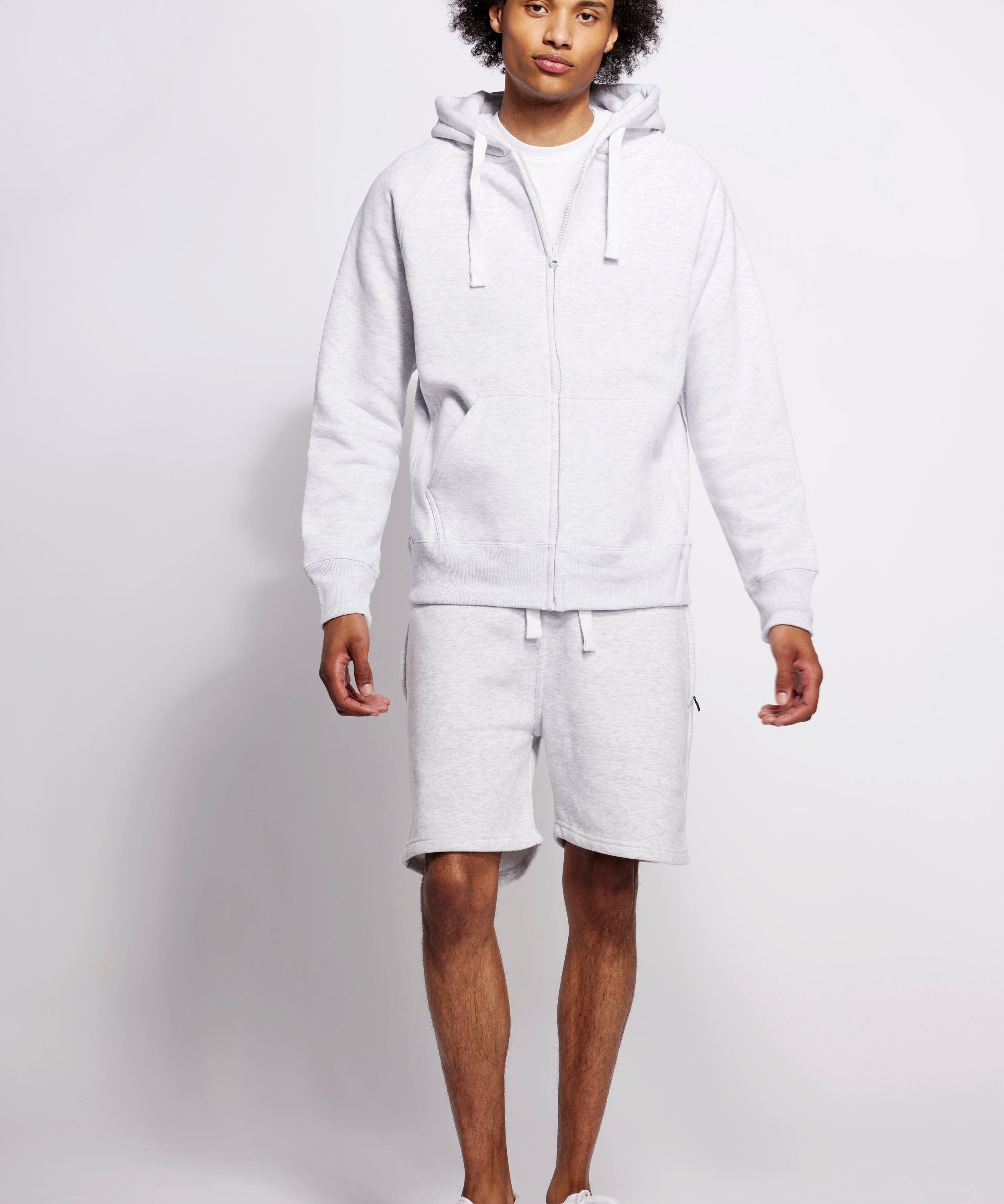 Hoodzip Unisex Original Light Grey