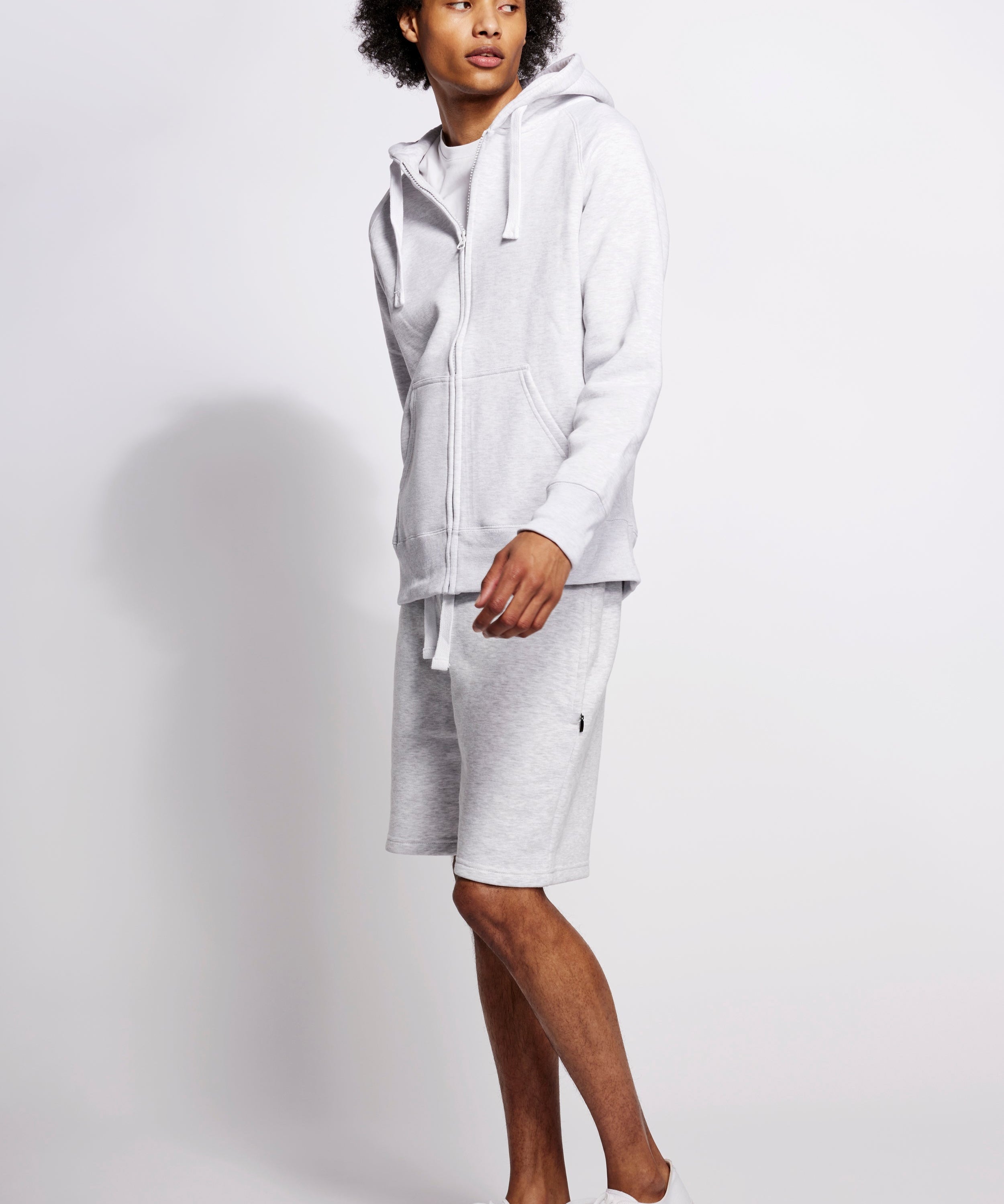 Hoodzip Unisex Original Light Grey