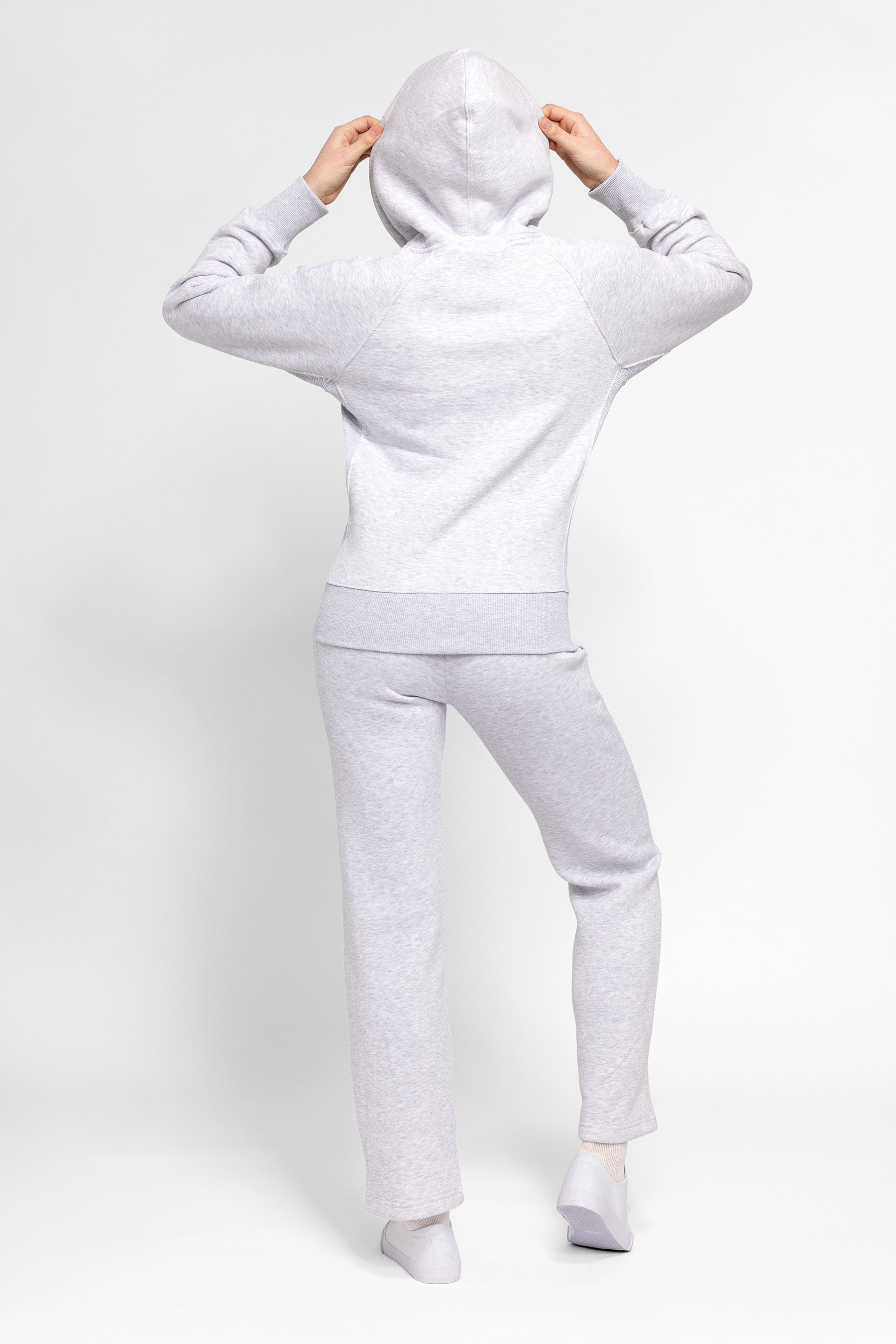 Hoodzip Unisex Original Light Grey