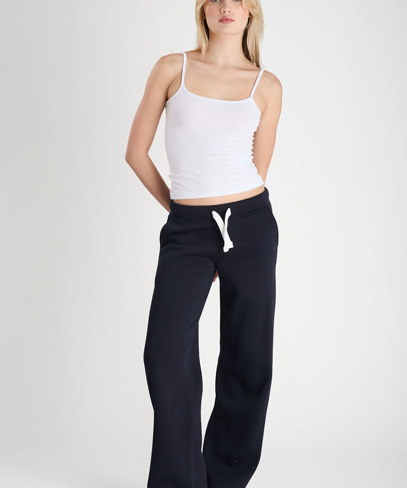 Sweatpants Girl Straight Wide Navy