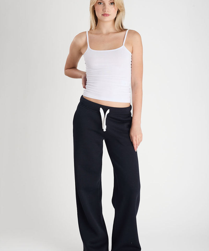 Sweatpants Girl Straight Wide Navy