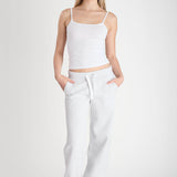 Sweatpants Girl Straight Wide Light Grey
