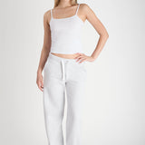 Sweatpants Girl Straight Wide Light Grey