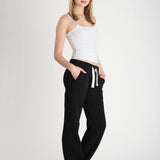 Sweatpant Girl Straight Leg Black