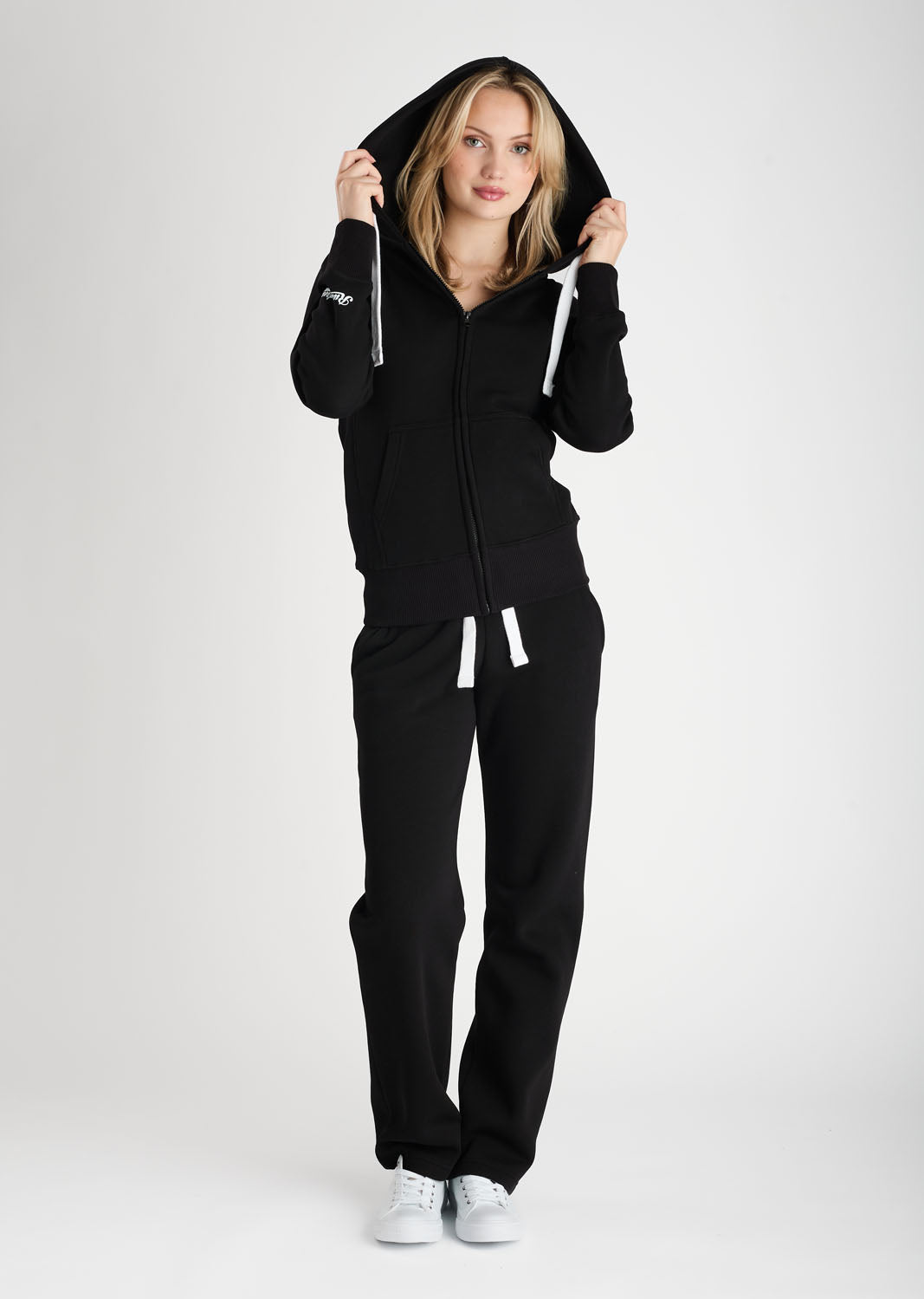 Sweatpant Girl Straight Leg Black