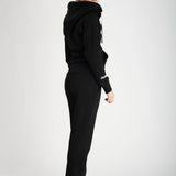 Sweatpant Girl Straight Leg Black