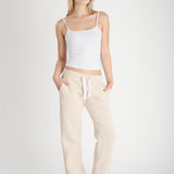 Sweatpant Girl Straight Leg Latte melange