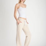 Sweatpant Girl Straight Leg Latte melange