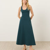 Open Back Maxi Dress