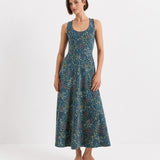 Open Back Maxi Dress